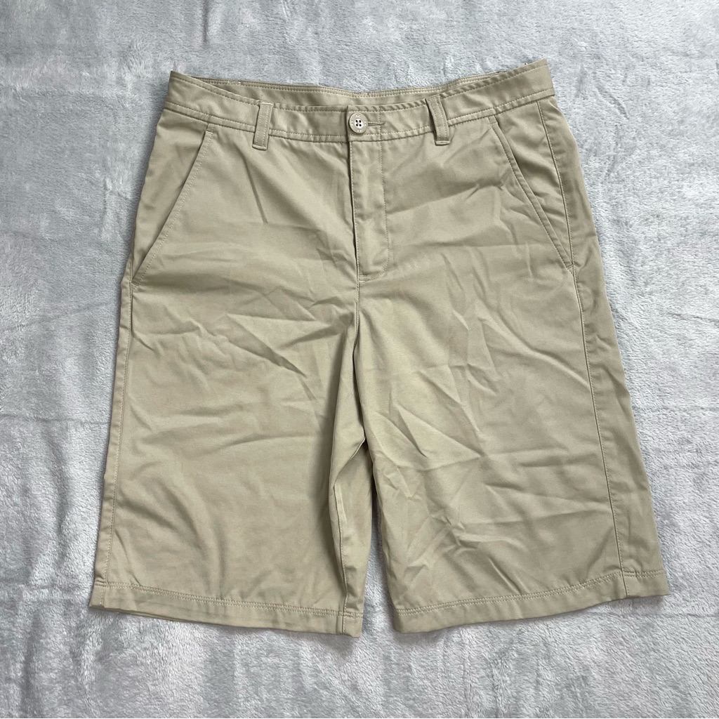 Under Armour Golf Shorts 18 Boys Match Play Khaki Performance